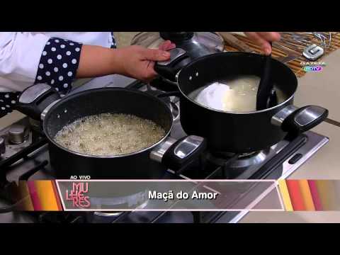 Cahorro quente de assadeira - Maça do amor