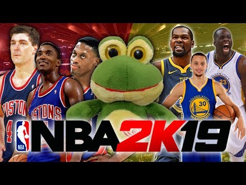 BAD BOYS DE DETROIT X WARRIORS - SAPORRA JOGANDO NBA 2K19