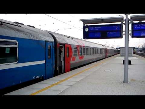 Odjazd EP07-1009 z VLTAVA 41013 do Moskwy.