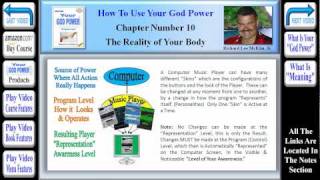 preview picture of video 'How To Use Your God Power® - Chapter 10 - Your Body Is Only A Representation (Part 31 of 72)'