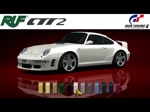 RUF CTR2 '96 | Gran Turismo 4 | Colors
