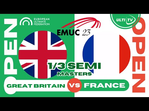 Great Britain (GBR) vs France (FRA) — GRAND MASTERS OPEN — EMUC 2023 Bologna, Italy