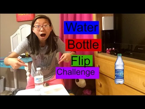 Water Bottle Flip Challenge | Xiavlogs