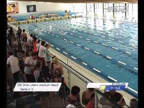 Serie 3 dei 200 Stile Libero  Assoluti M Agonisti - 7 Meeting City of Lignano