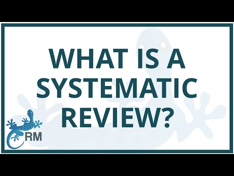 What is a systematic review? | Explained | Quick and Easy