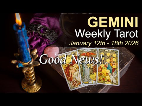 GEMINI Weekly Tarot  'A SUCCESSFUL OUTCOME FOR YOU!" Intuitive Spiritual Guidance | January 12 - 18