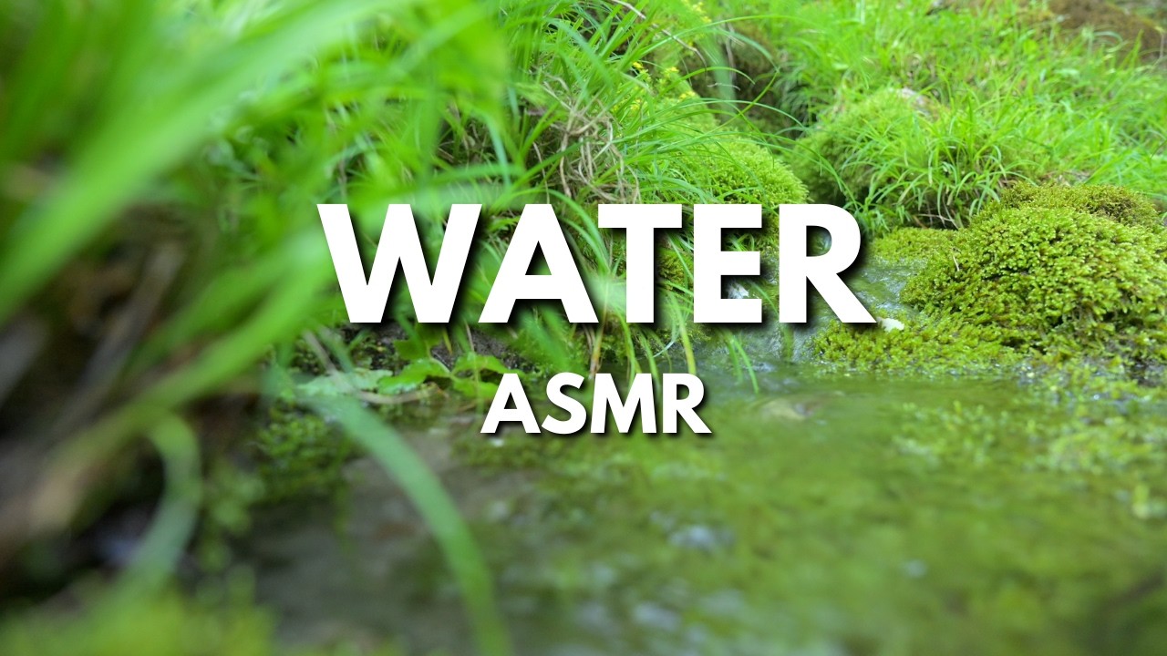 Endless Calm - Gentle Running Water in Nature