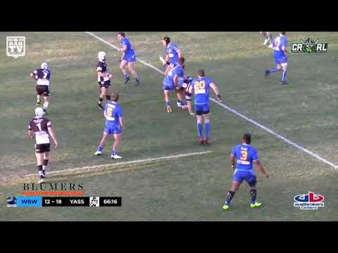 2018 CRRL - First Grade Round 7 Highlights - West Belconnen v Yass