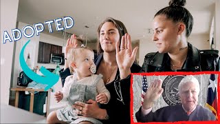 ADOPTION DAY!! | Sam&amp;Alyssa
