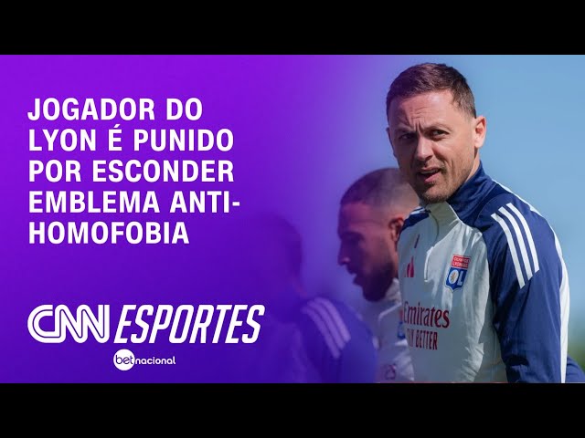 Meia é punido por esconder campanha anti-homofobia durante jogo | CNN PRIME TIME