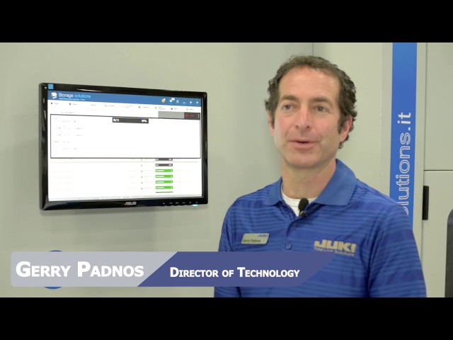 JUKI Automation Systems at the IPC Apex 2015; showcasing Intelligent Storage Systems.