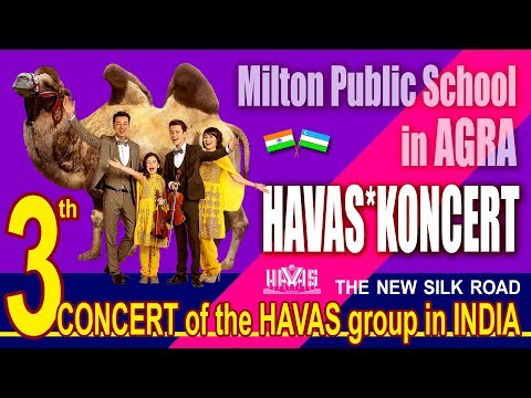 HAVAS guruhi - 3th CONCERT - Milton Public School - AGRA. INDIA - 24.12.2017