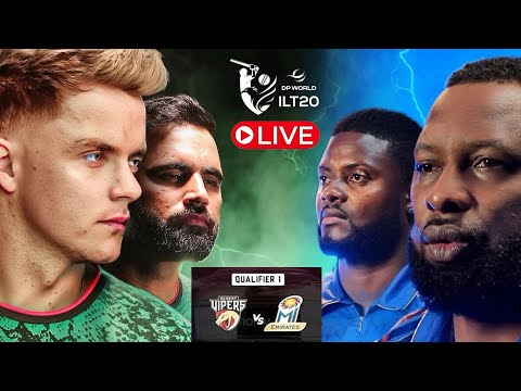 Live | Desert Vipers vs MI Emirates | Qualifier 1| DP World ILT20 2025-26