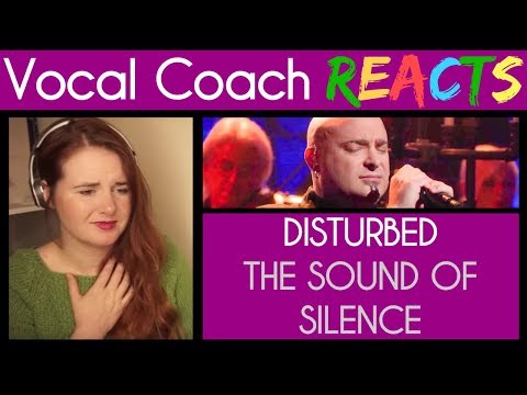 Vocal Coach reacts to Disturbed singing The Sound Of Silence (David Draiman)