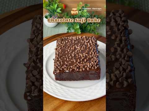 Viral Chocolate Suji Cake ❤️❤️ #shorts #shortsfeed @Yummy_therapy