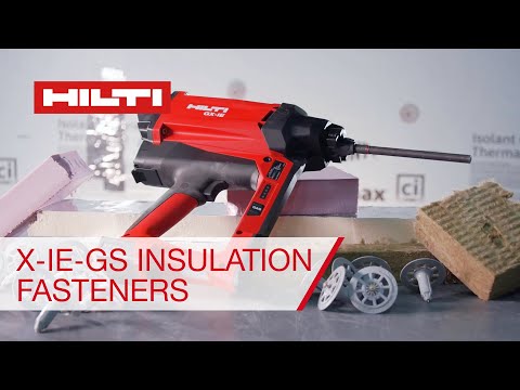 Hilti X-IE-GS Insulation fasteners to cold-formed steel studs