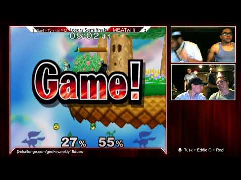Geeksboro Melee Weekly 19 - Saef + Tylenol P-M vs MEATwilli