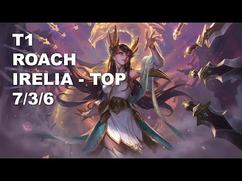 T1 Roach Top Irelia vs Jayce - KR Challenger Patch 10.9