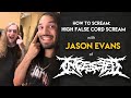 How to scream: high false cord scream with Jason Evans from Ingested