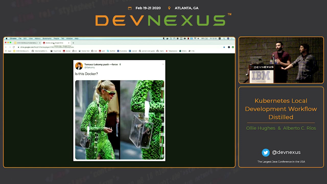 Devnexus 2020   Kubernetes Local Development Workflow Distilled   Ollie Hughes Alberto C  Rios