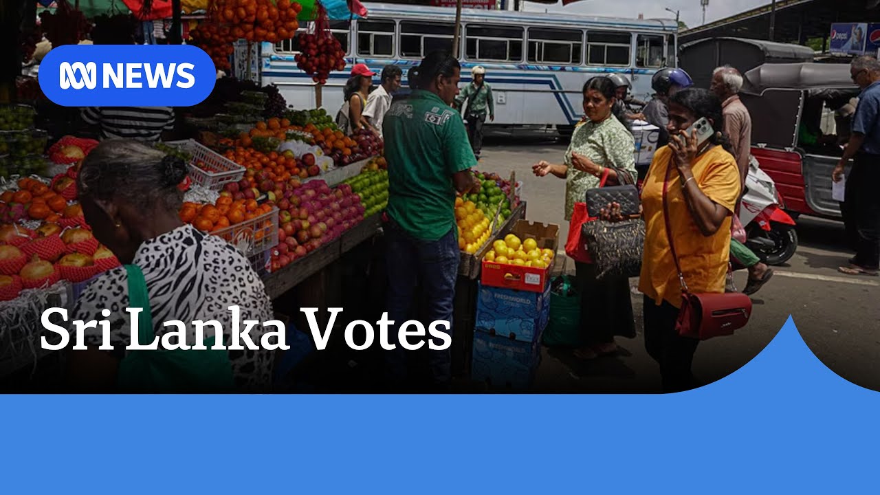 Economy front of mind for more than 17 million voters in Sri Lanka's election | ABC News