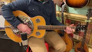Video thumbnail for 2010s Samick Greg Bennett RMJ1 resonator guitar by Jake Wildwood & Co