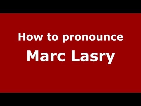 How to pronounce Marc Lasry (Arabic/Morocco) - PronounceNames.com