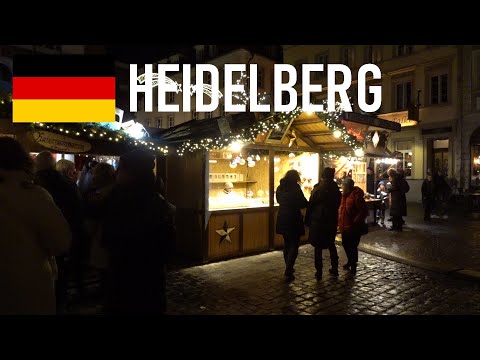 🇩🇪 Heidelberg - Christmas Market (Germany, December 2022)