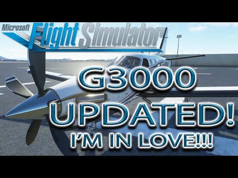 Microsoft Flight Simulator | Working Title G3000 UPDATED | IM IN L0VE