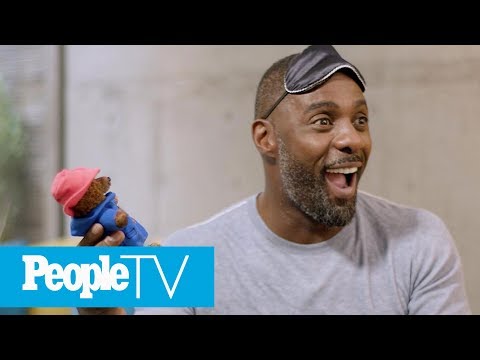 Idris Elba Tries To Identify British Items Blindfolded As PEOPLE's Sexiest Man Alive | PeopleTV