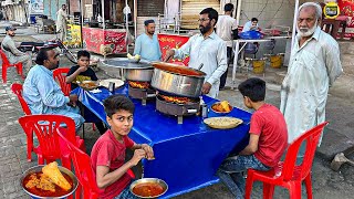 HIDDEN Street Breakfast in Pakistan 😍 | Real Desi Nashta Experience with Locals - Street Food Pk 🇵🇰