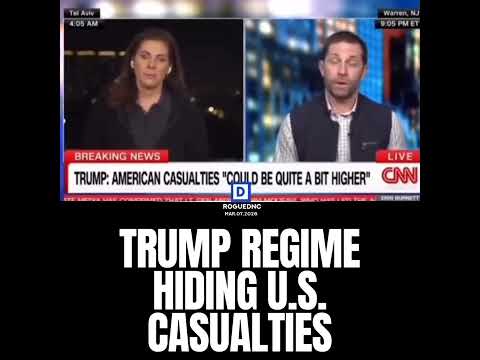 Are U.S. Casualties Being Hidden in Iran War? 👀 #IranWar #BreakingNews #USPolitics⸻ #lamonttyson