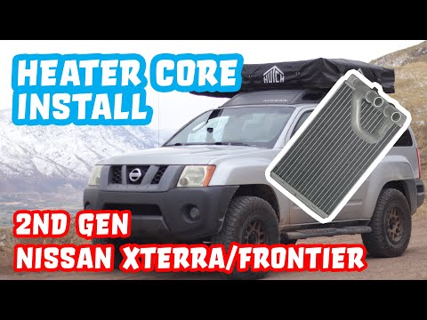 2nd Gen Nissan Xterra/Frontier Heater Core Install