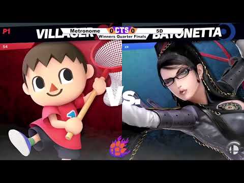 Clocktower Smash 88.1 - Winners Quarters - Metronome (Villager) vs. 5D (Bayonetta) - SSBU