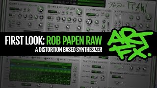 Video thumbnail for ARTFX First look: Rob Papen RAW Distortion Softsynth by ARTFX