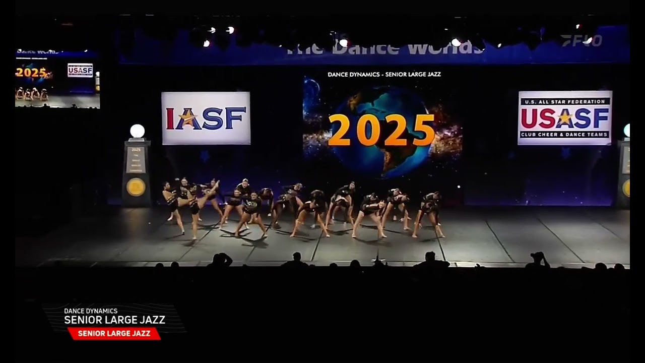 Dance Dynamics -Senior Large Jazz The Dance Worlds 2025