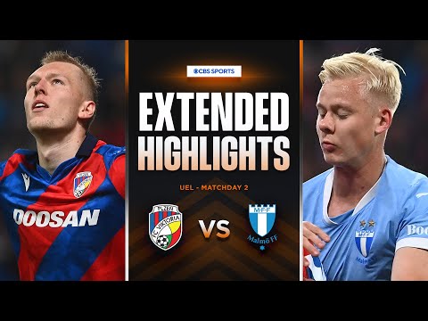 Viktoria Plzeň vs. Malmö: Extended Highlights | UEL League Phase MD 2 | CBS Sports Golazo