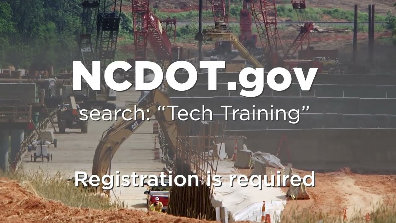 2026 NCDOT Technical Training Series for Small Highway Contractors