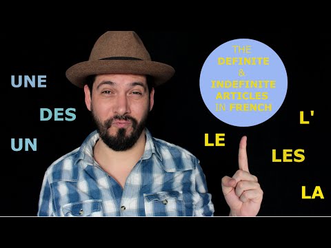 HOW to Choose the RIGHT ARTICLE in FRENCH (DEFINITE & INDEFINITE ARTICLES) - Lesson for BEGINNERS