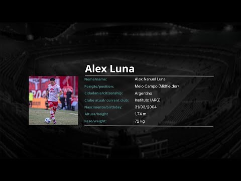 Alex Luna - Meio Campo (Midfielder) - 2025