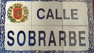 PASEOS POR ZARAGOZA. CALLE SOBRARBE. ENERO 2021