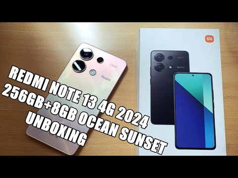 Xiaomi Redmi Note 13 4G 2024 256GB+8GB  Unboxing | Unboxboxbox Episode 7
