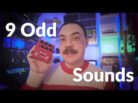 Demo of 9 Odd Sounds into the MicroPitch Delay by Eventide