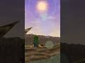 Link beholds the sunset