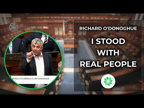 Richard O'Donoghue: I Stood With the Real People