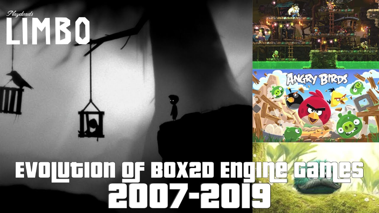 Evolution of Box2D Engine Games 2007-2019