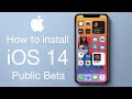 How to install iOS 14 Public Beta? - Download iOS 14 Beta NOW! How to install iOS 14 Public Beta? - Download iOS 14 Beta NOW!