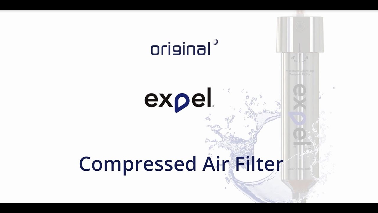 Expel: The world’s first cleanable, reusable compressed air filter