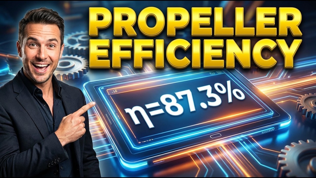 Propeller Efficiency Interactive Calculator