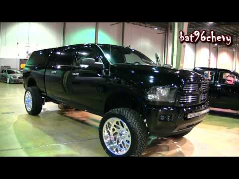 2014 Dodge Ram 2500 Mega Cab Truck w/ 7.5\" lift on 24x14\" Fuel Forged Wheels, 37\" Offroad Tires - HD